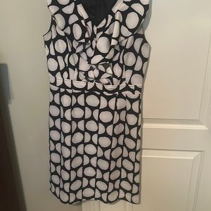 Black and white dress